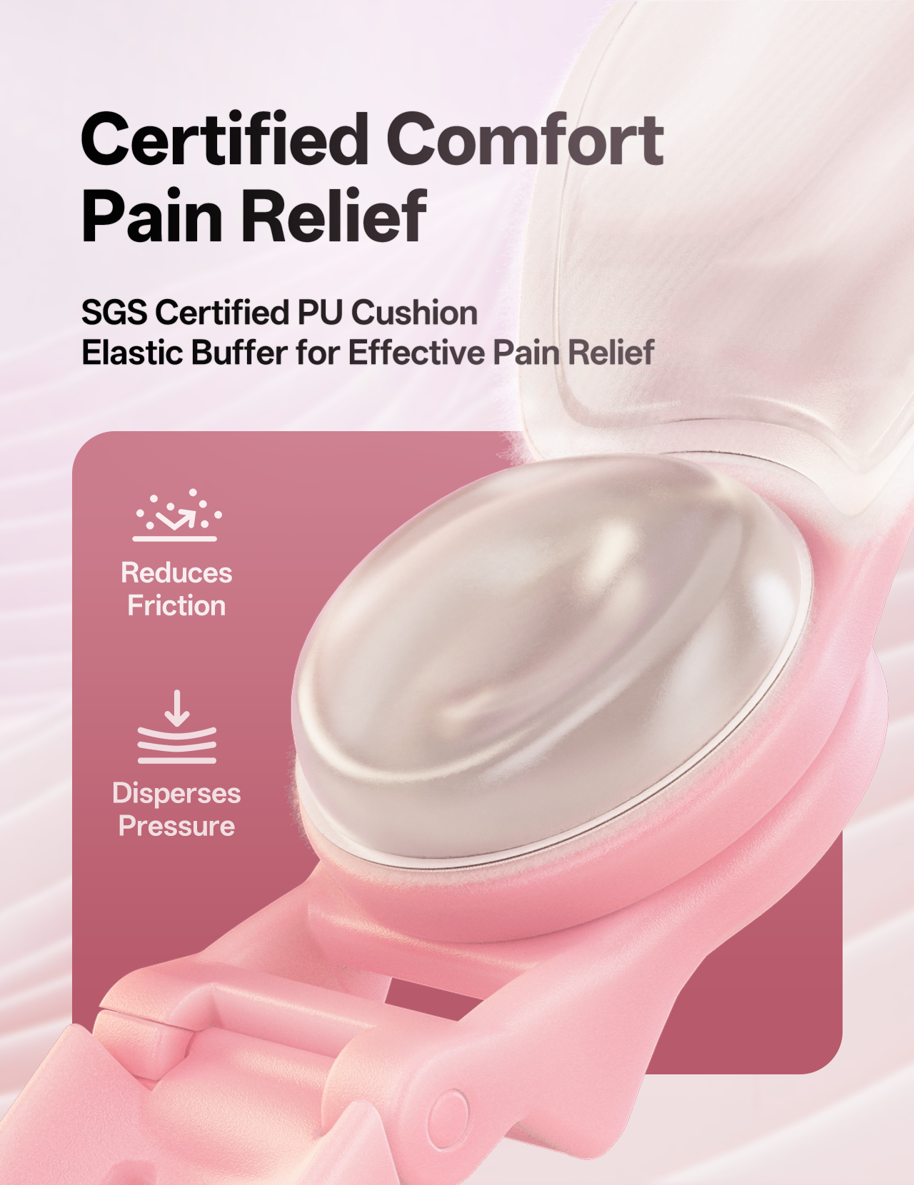 Bunion Corrector Pink 2 PC